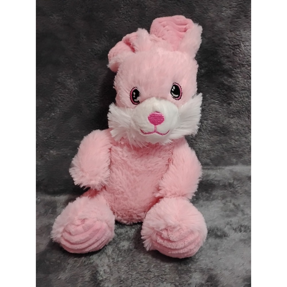 Goffa Pink Bunny Plushed Stuffed‎ Animal 14"